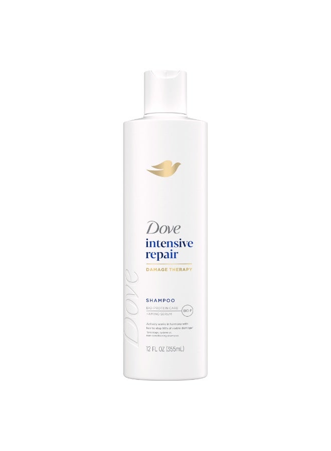 دوف شامبو دوف نيوترتيف سوليوشنز المقوي للشعر التالف، شامبو للشعر الجاف مع الكيراتين النشط، 355 مل - Image 1